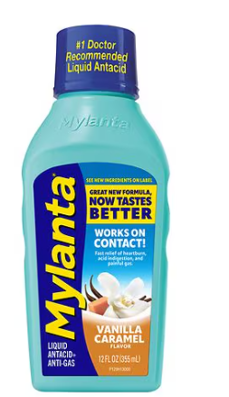 MYLANTA WORK ON CONTACT VAINILLA CARAMEL 355 ML