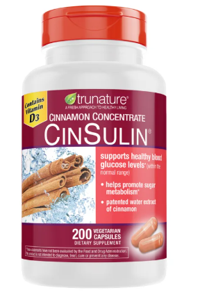 CINSULIN CANELA CONCENTRADA 200 CAP TRUNATURE