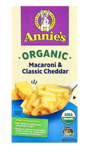 ANNIES ORGANIC MACARONI & CLASSIC CHEDDAR 170 G