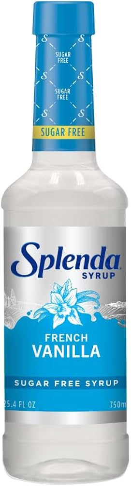 SPLENDA SYRUP FRENCH VANILLA 750ML