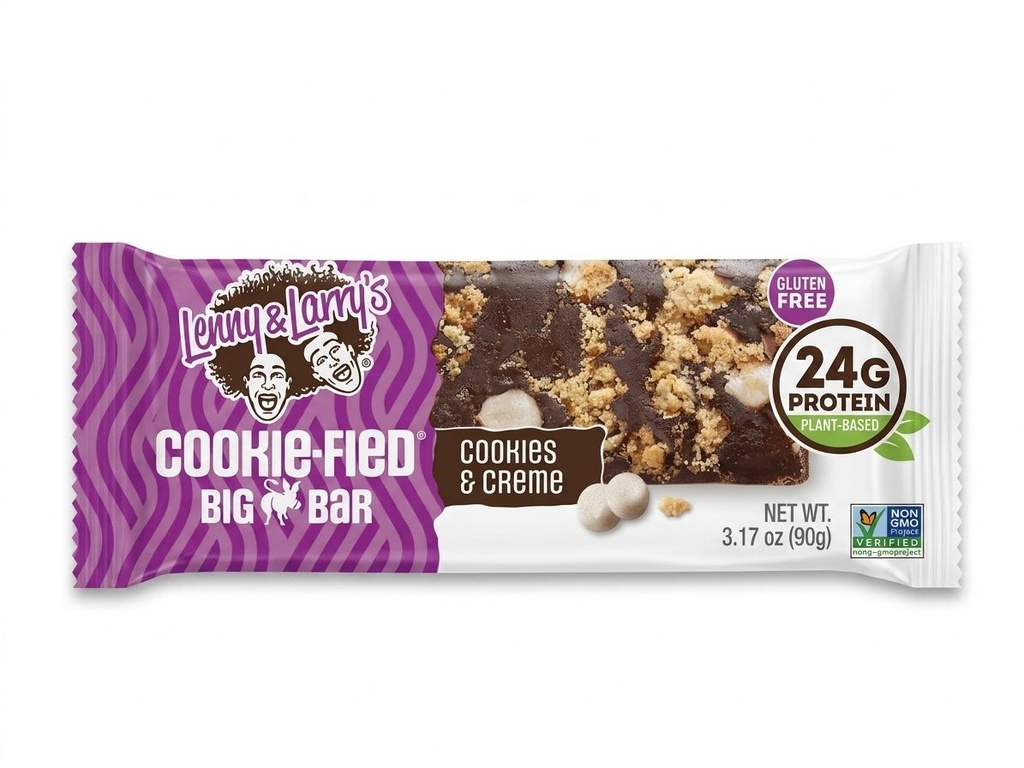 LENNY & LARRY´S COOKIES & CREME BIG BAR 90G