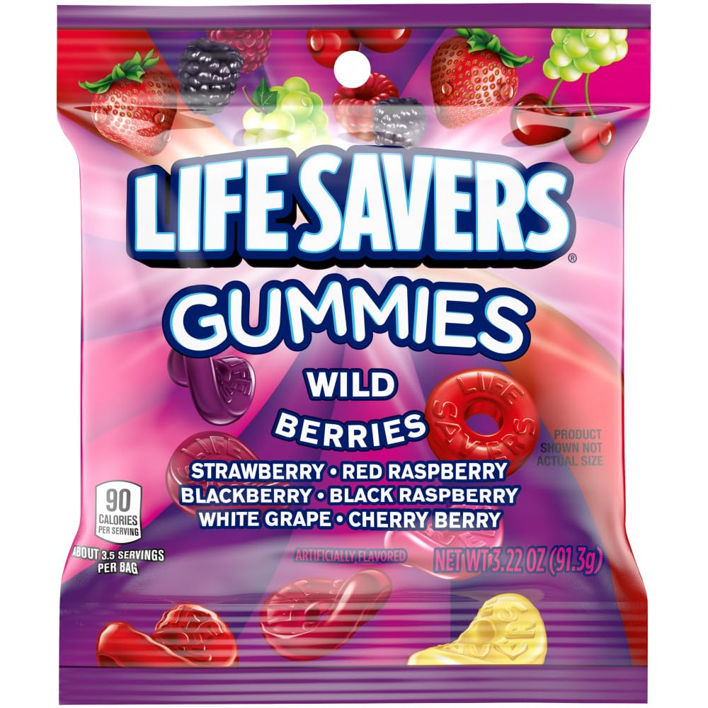GOMITAS LIFE SAVERS WILD BERRIES 91.3 GR