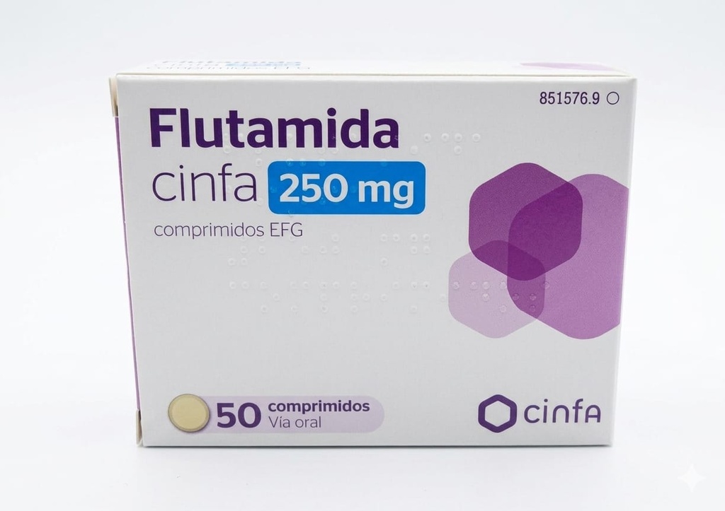 FLUTAMIDA 250MG 50 COMPRIMIDOS CINFA