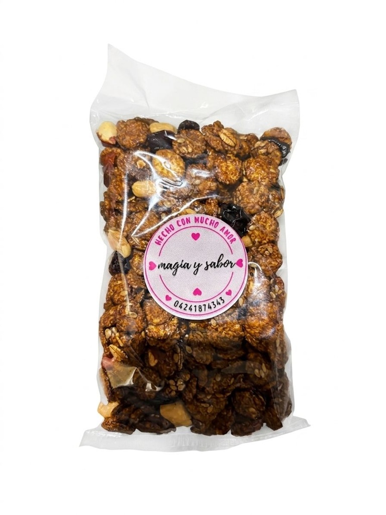 GRANOLA CON CHOCOLATE 100 G MAGIA & SABOR