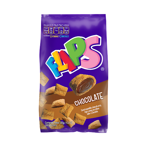 CEREAL FLIPS DE CHOCOLATE 120 G OFERTA