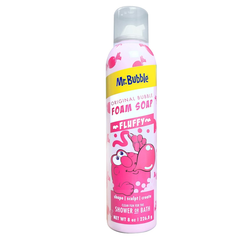 JABON DE ESPUMA Y COLORES ORIGINAL BUBBLE FOAM SOAP MR.BUBBLE 8 OZ