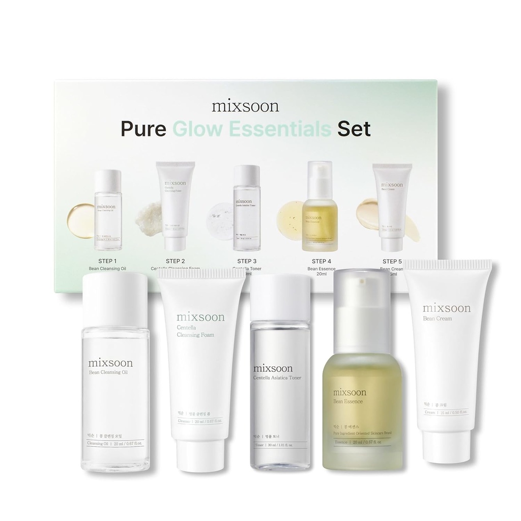 SET DE ESSENTIAL PURE GLOW MIXSOON