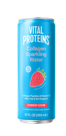COLLAGEN SPARKLING WATER STRAWBERRY BLOSSOM VITAL PROTEINS 355 ML
