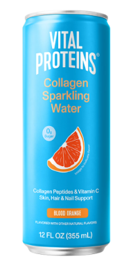 COLLAGEN SPARKLING WATER BLOOD ORANGE VITAL PROTEINS 355 ML