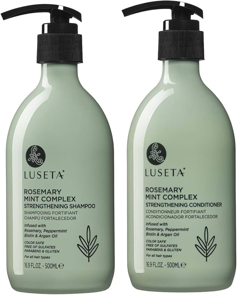 SET ROSEMARY MINT COMPLEX SHAMPOO + CONDITIONER 2 CT  LUSETA
