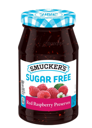 MERMELADA SUGAR FREE RED RASPBERRY SMUCKERS 12.75 OZ
