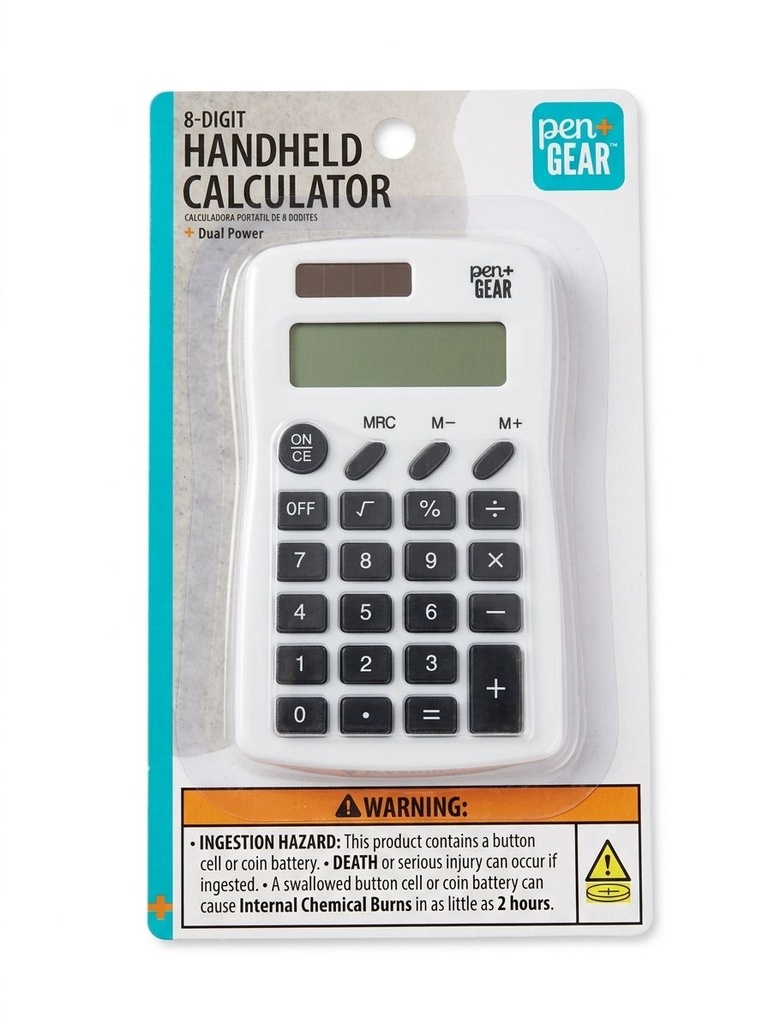 CALCULADORA DE 8 DIGITOS PEN GEAR