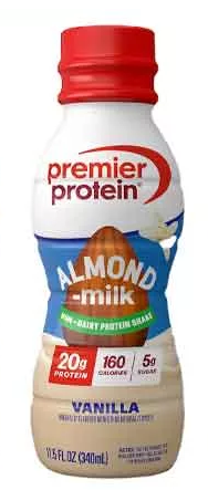 BEBIDA PREMIER PROTEIN ALMOND MILK 340 ML PV