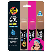 SUN ZAPPER PAQUETE DE 3 STICK BEAUTY SPF50