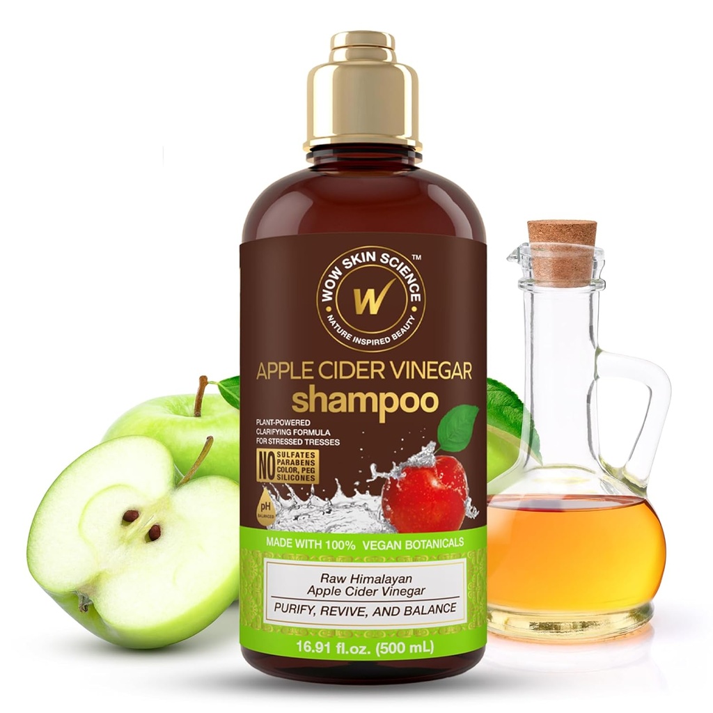 WOW SKIN SCIENCE APPLE CIDER VINEGAR SHAMPOO 500 ML