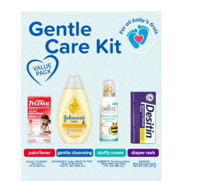 KIT PARA CUIDADO DEL BEBE Y DE LA PIEL JOHNSON`S 4 CT