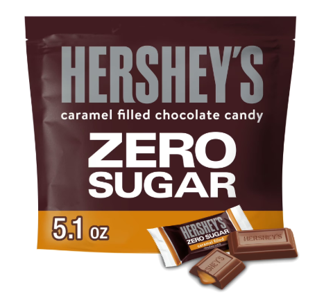 HERSHEYS CARAMEL ZERO SUGAR 5.1 OZ PV