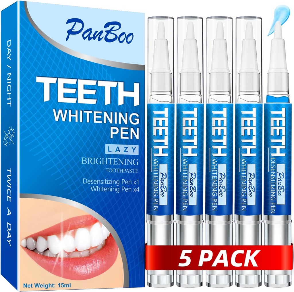 TEETH WHITENING PEN BLANQUEADOR 4+1 PANBOO