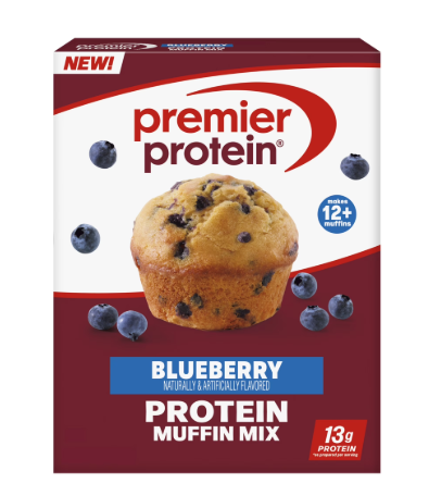 MEZCLA PARA MUFFIN MIX BLUEBERRY 13G PROTEIN PREMIER PROTEIN