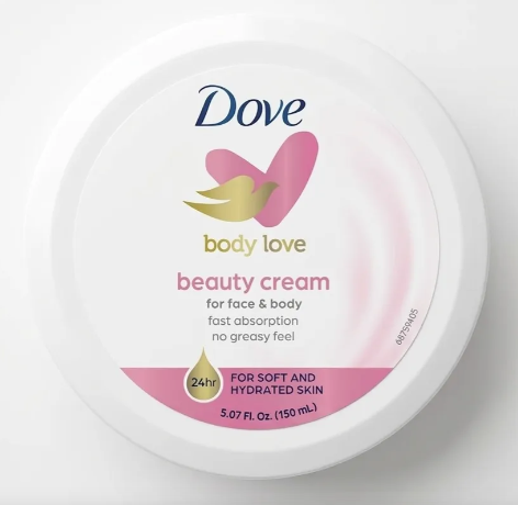 BODY LOVE BEAUTY CREAM PARA CARA Y CUERPO DOVE 150 ML