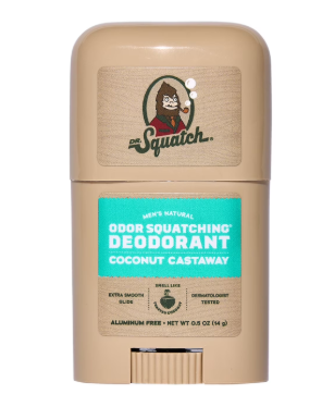 DESODORANTE DR SQUATCH COCONUT CASTAWAY 0.5 OZ