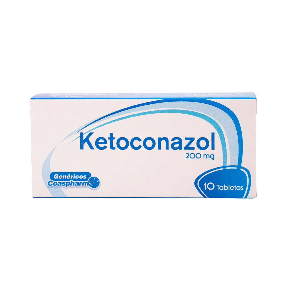 KETOCONAZOL 200 MG 10 TABLETAS COASPHARMA