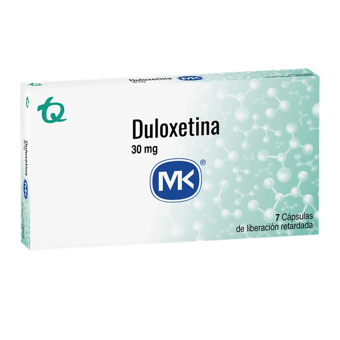 DULOXETINA 30 MG 7 CAP MK