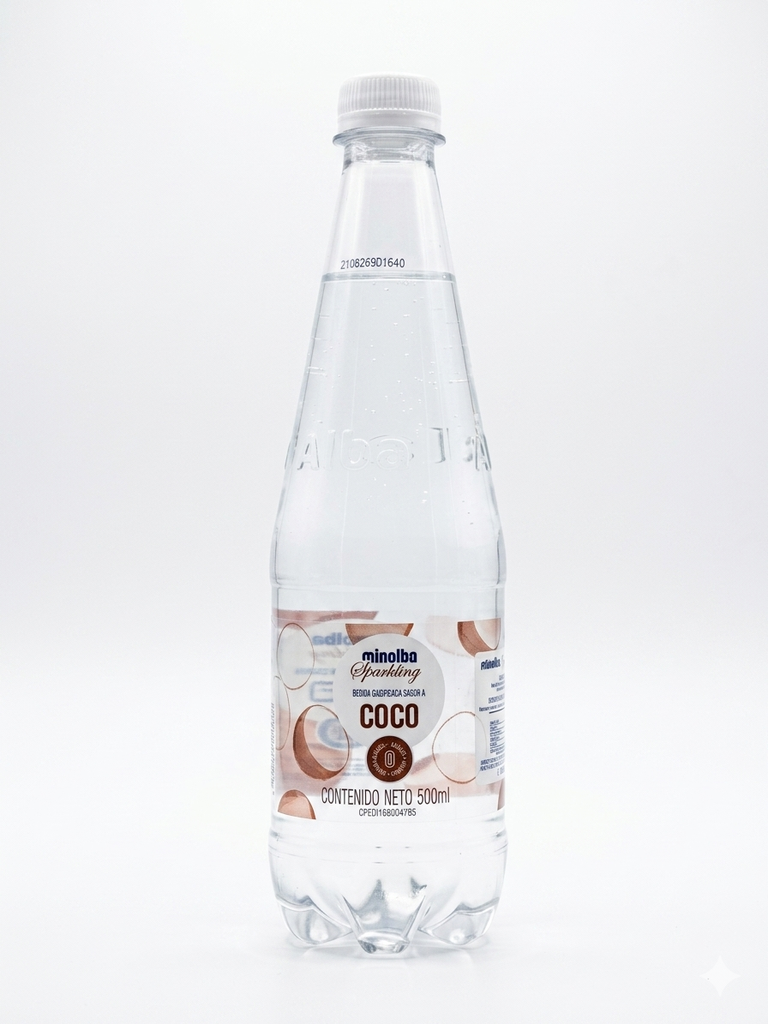 AGUA MINALBA SPARKLING COCO 500 ML