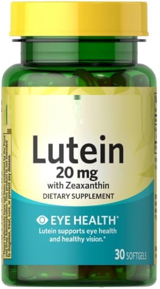 LUTEIN 20MG X 30 CAPS SPRING VALLEY OFERTA