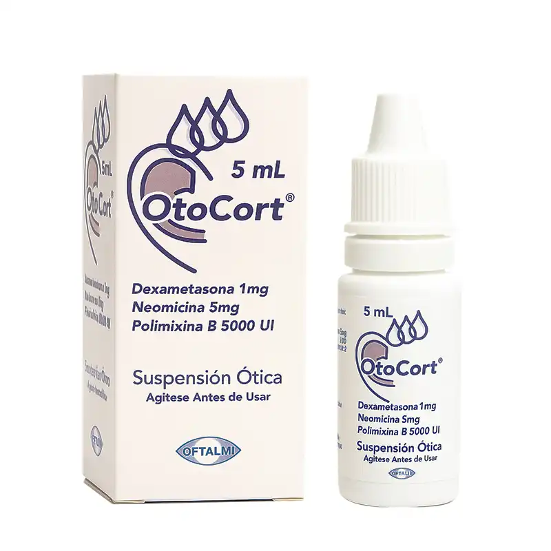 OTOCORT SUSPENSIÓN ÓTICA 5 ML