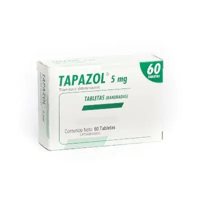 TAPAZOL 5 MG 60 TAB FARMA OFERTA