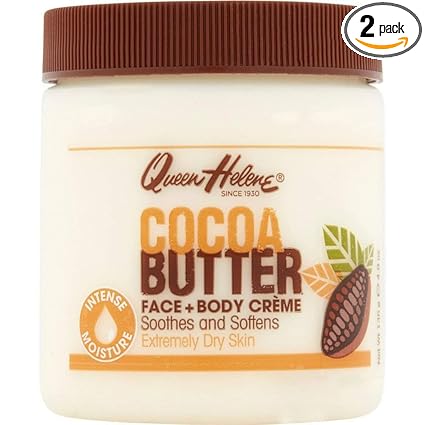 CREMA DE MANTECA DE CACAO PARA ROSTRO Y CUERPO 136 GR QUEEN HELENE