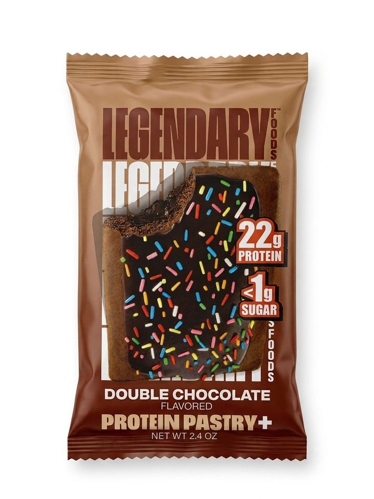 LEGENDARY FOODS DOUBLE CHOCOLATE PROTEIN PASTRY 67 GR