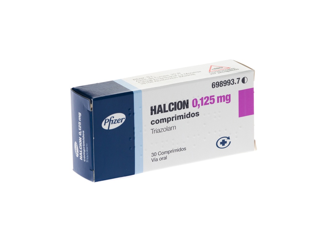 HALCION 0,125MG 30 COMP PFIZER