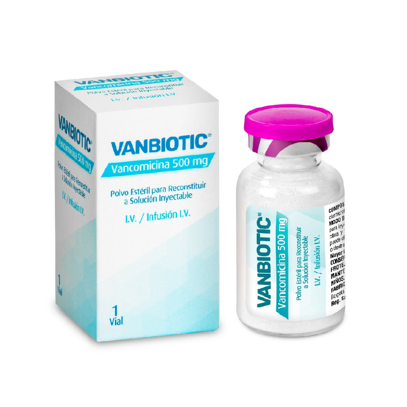 VANBIOTIC 500MG 1 VIAL VITALIS
