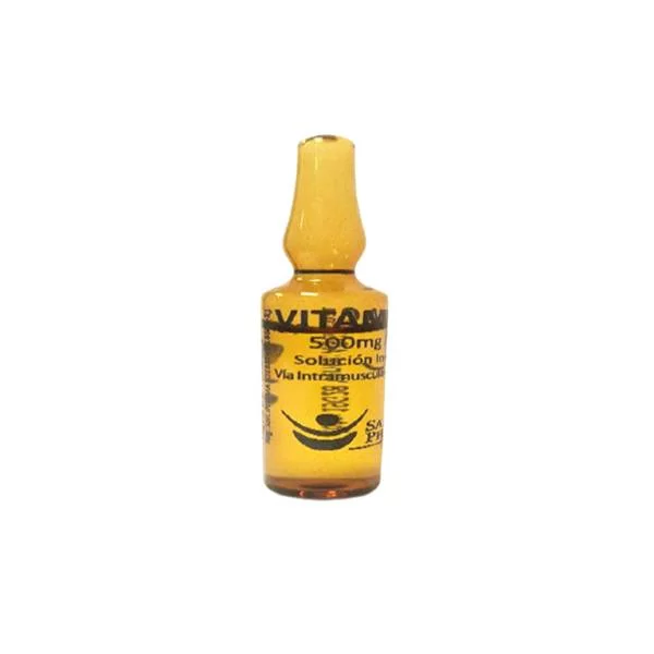VITAMINA C 500MG/5ML AMPOLLA SALUS PHARMA