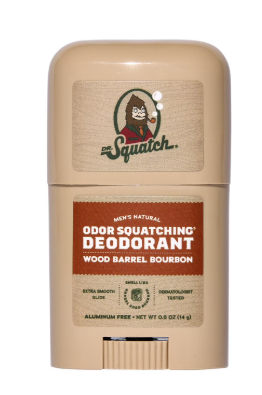 DESODORANTE DR SQUATCH WOOD BARREL BOURBON 0.5 OZ