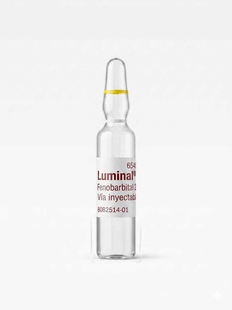 LUMINAL 200MG AMPOLLAS KERN