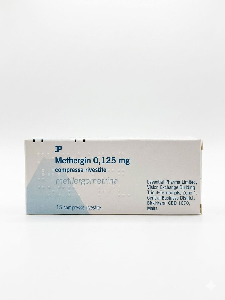 METHERGIN 0,125MG 30 COMP ESSENTIAL PHARMA