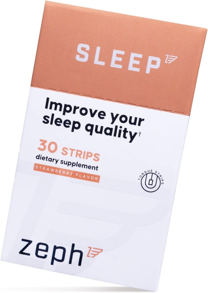 SLEEP IMPROVE YOUR QUALITY STRAWBERRY 30 STRIPS ZEPH