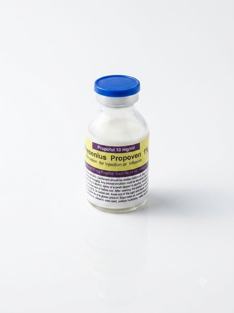 FRESENIUS PROPOVEN 1% 10 MG/ 20 ML VIAL FRESENIUS KABI