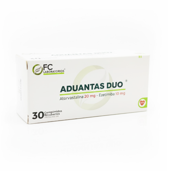 ADUANTAS DUO 20MG/10MG X 30 COM FC LABORATORIOS