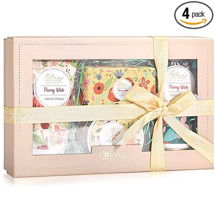 SET DE REGALO PARA MUJER BODY & EARTH LOVE 4 CT