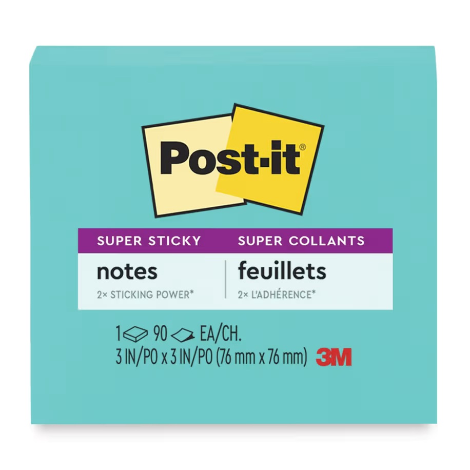 POST-IT FEUILLETS 90 HOJAS 3M