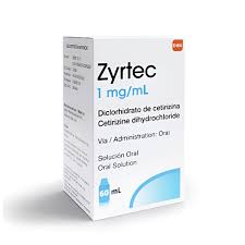 ZYRTEC 1MG/ML SOL. ORAL 60ML GSK OFERTA