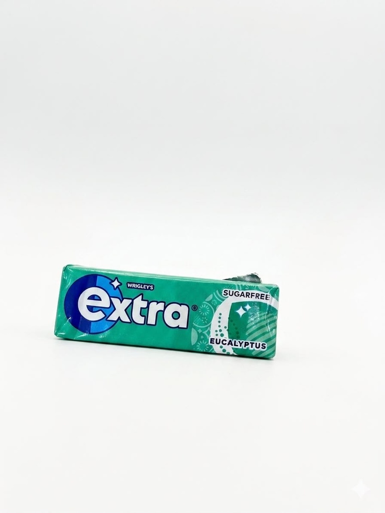 WRIGLEY'S EXTRA CHICLE EUCALIPTO SIN AZÚCAR - 1 UNID.