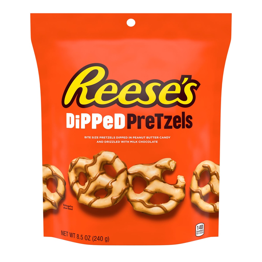 REESE'S PRETZELS CUBIERTOS DE CHOCOLATE - 1 UNID.