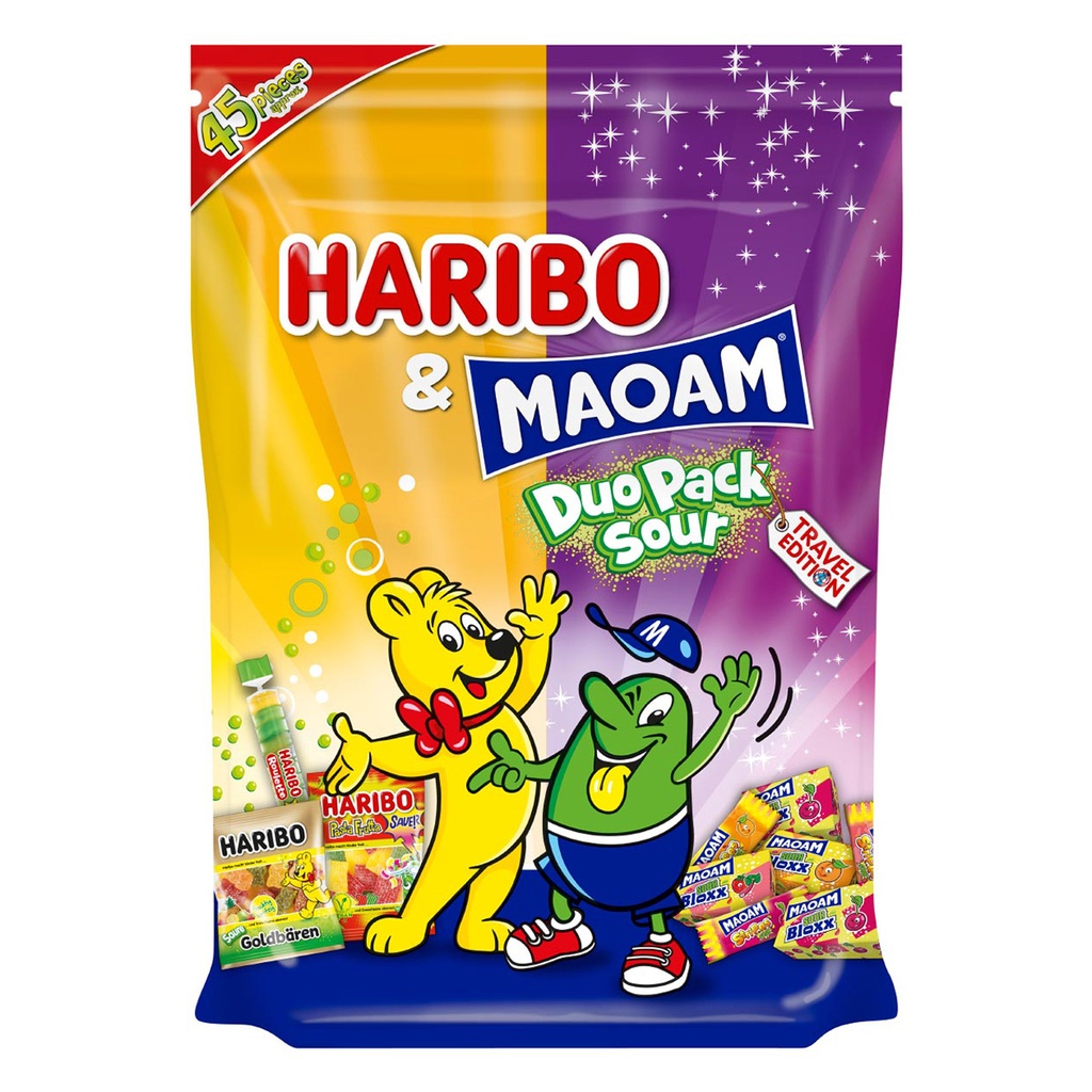 HARIBO & MAOAM DUO PACK ÁCIDOS - 1 UNID.