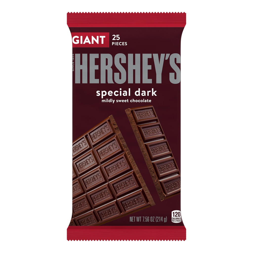 HERSHEY'S BARRA GIGANTE DE CHOCOLATE CON LECHE - 1 UNID.