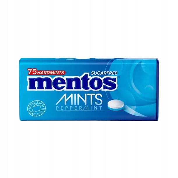 MENTOS MENTAS PEPPERMINT SIN AZÚCAR - 1 UNID.